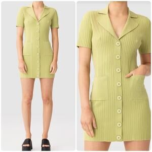 Finders Keepers Sadie Knot Knit Mini Dress